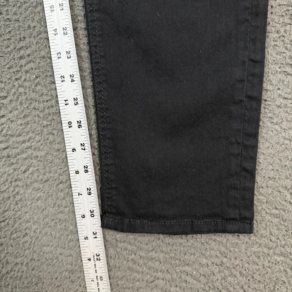 Diesel Jeans Mens 32x32 Black Larkee Beex Regular Tapered Fit Stretch Denim